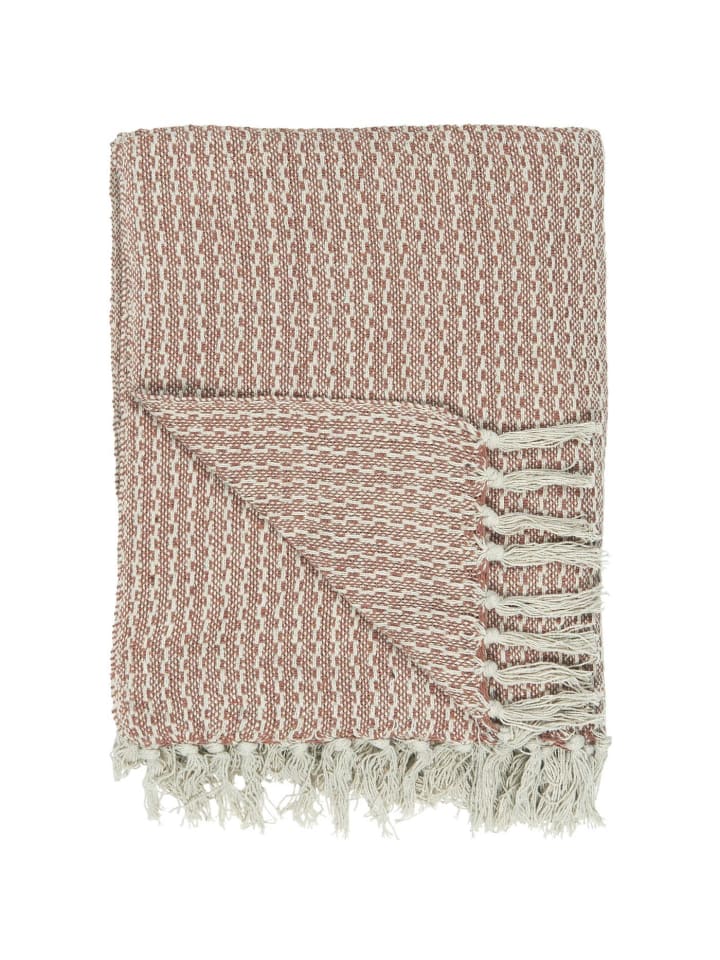 IB Laursen Plaid Rot-Braun Creme 130x160 günstig kaufen onesize