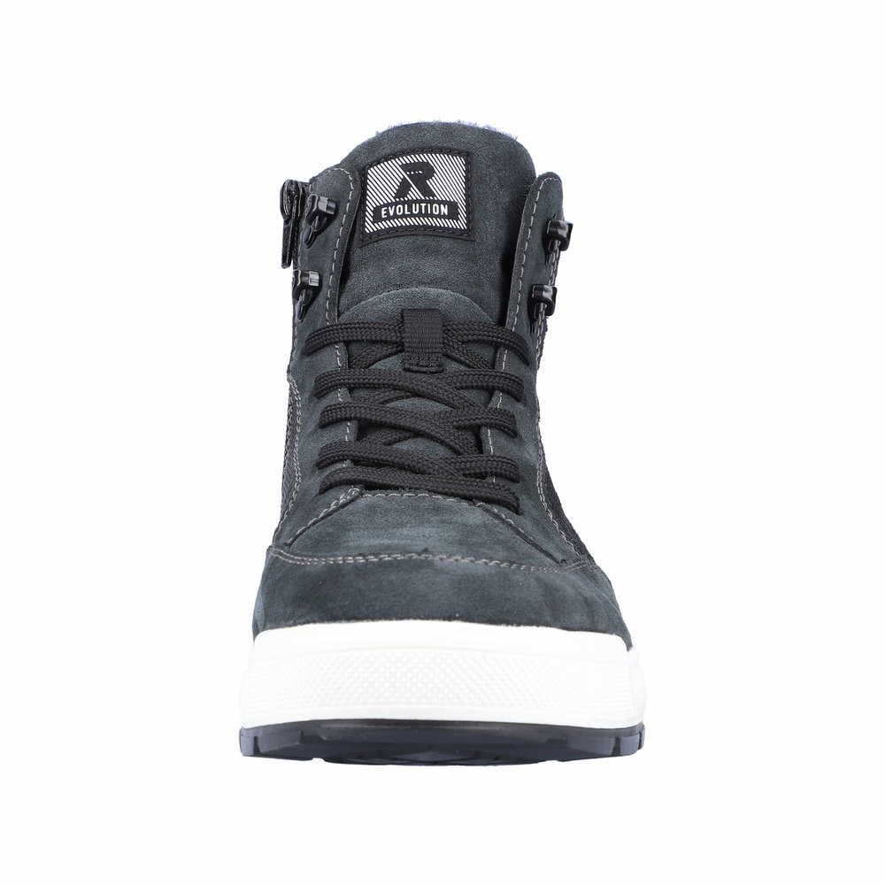 RIEKER Stiefeletten schwarz