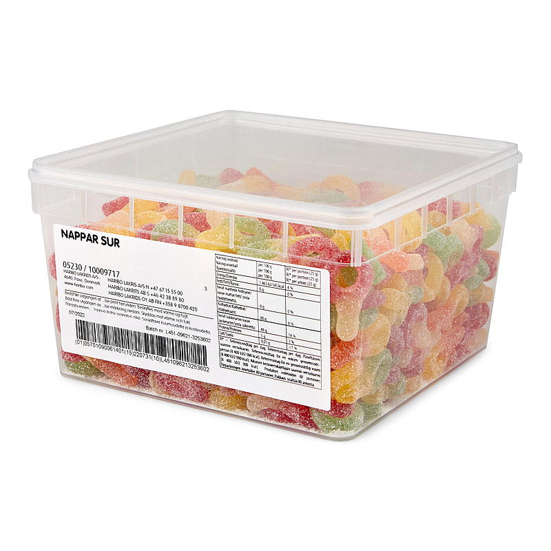 Haribo Sure sutter 2,0 kg