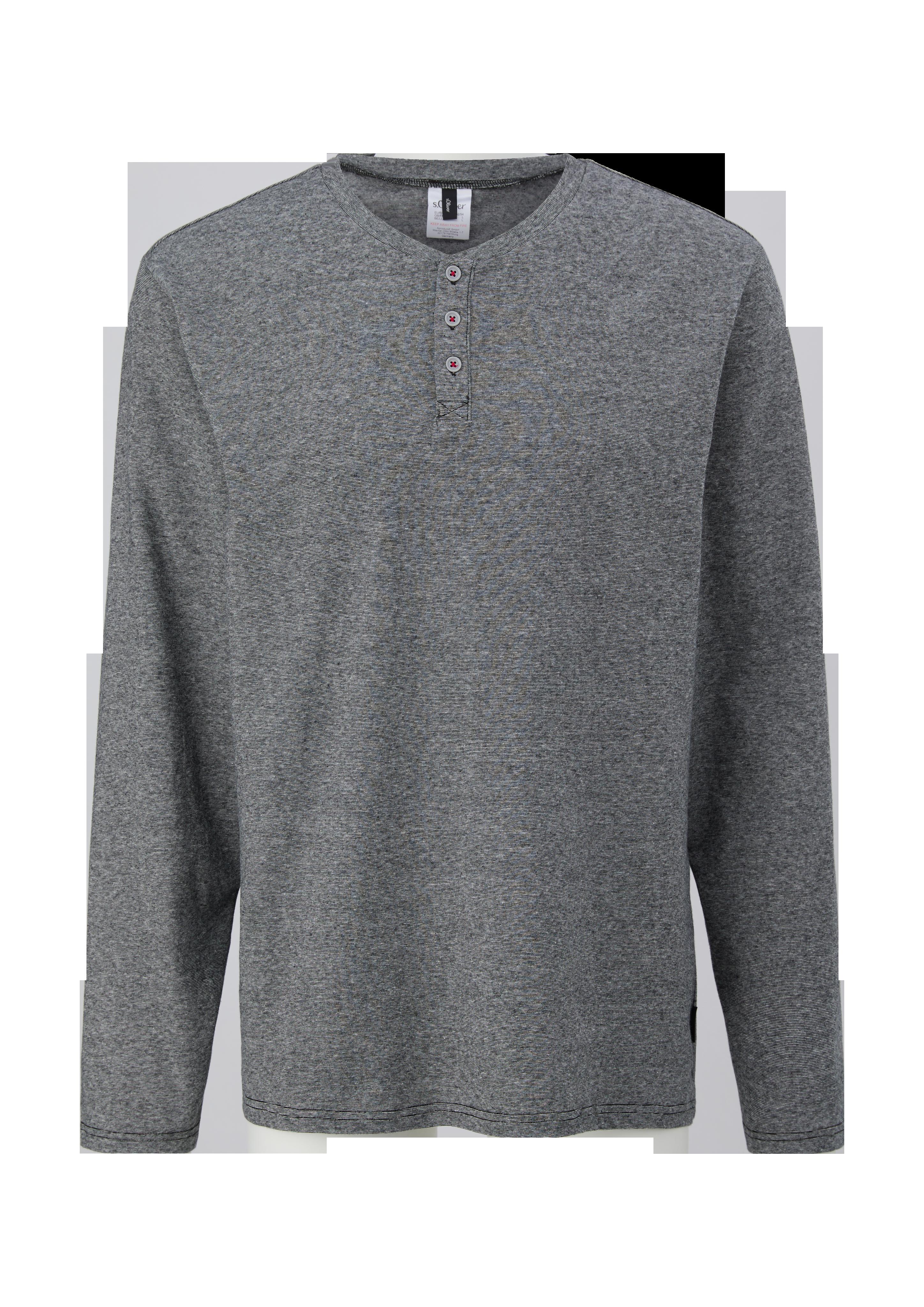 Meliertes Langarmshirt  6007556-95W1