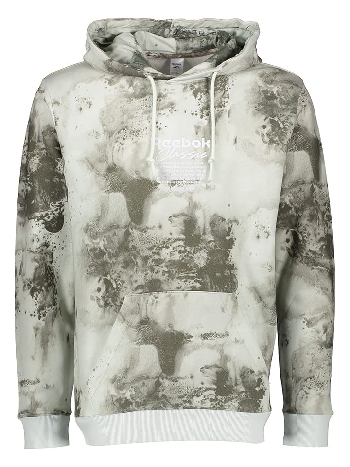 Reebok Hoodie in Creme/ Khaki günstig kaufen