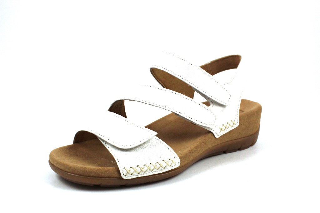 GABOR Klassische Sandalen weiss