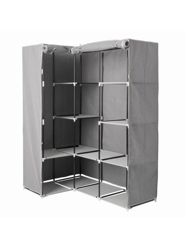 5five Simply Smart Textilschrank in grau günstig kaufen onesize