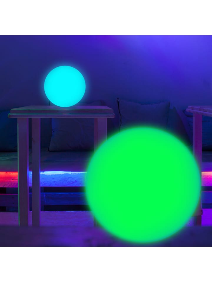 relaxdays 3er Set: LED Kugel Farbwechsel in Weiß günstig kaufen onesize
