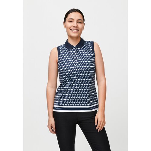 DAMEN POLO DENI SLEEVELESS POLOSHIRT