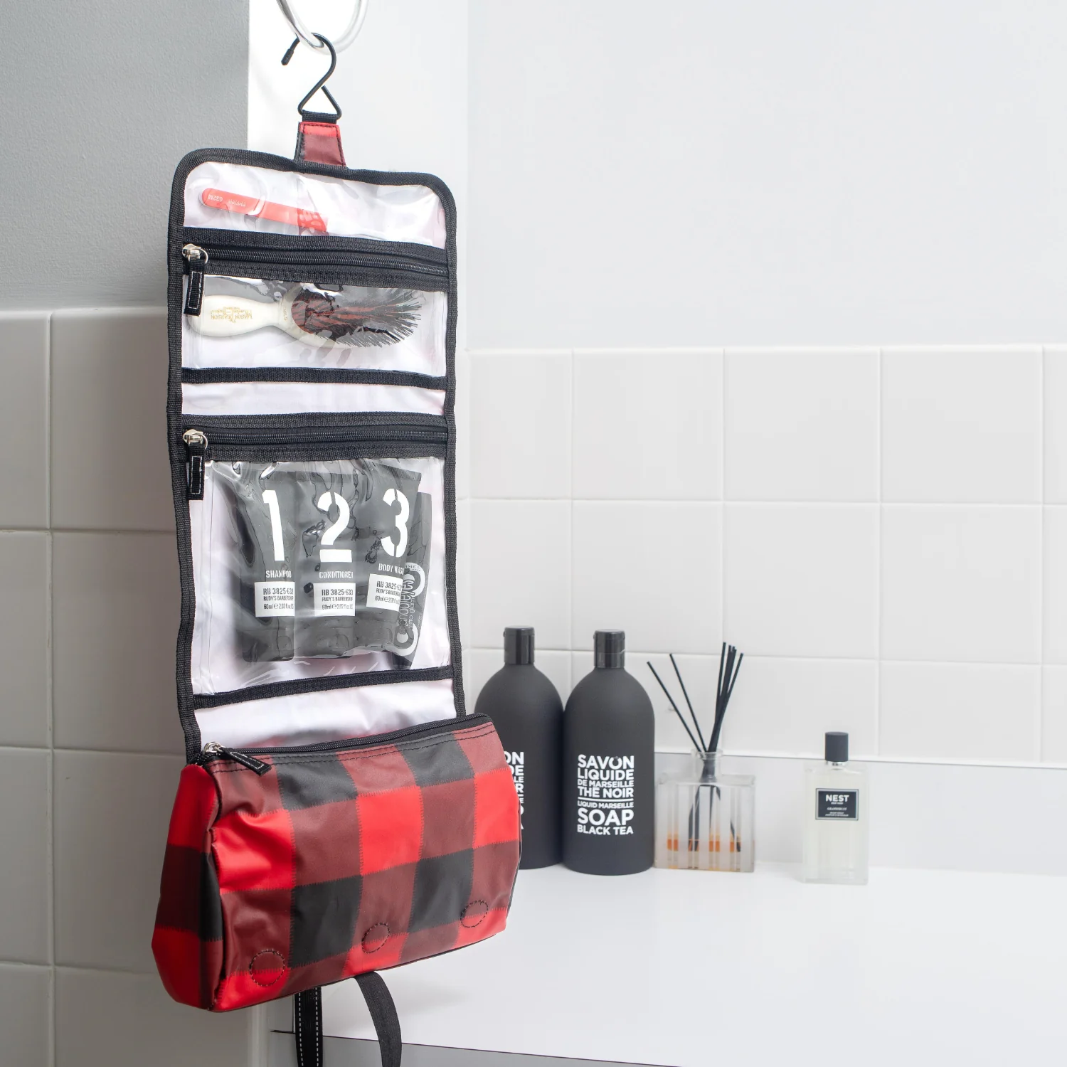 Hanging Toiletry Bag Medium Beauty Burrito