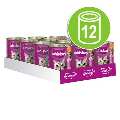 Whiskas 1+ Dosen 12 x 400 g
