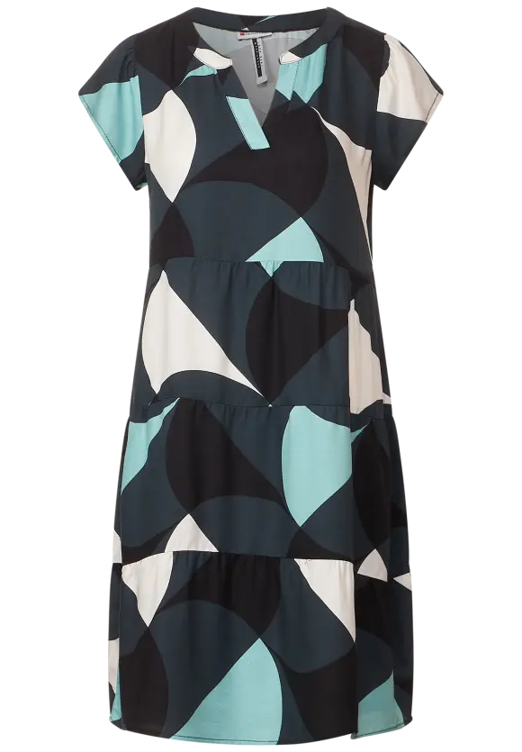 Street One Viskose Kleid mit Print