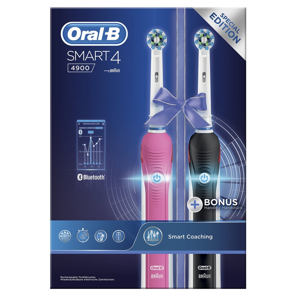 oral-b Oral-B Smart 4 - 4900 - Brosses À DentsÉlectriques Brosse À Dents Electrique