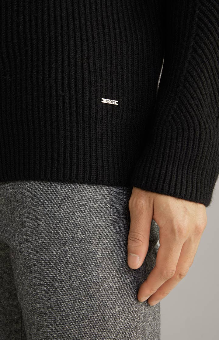 Wool-Mix-Pullover Brunor in Schwarz