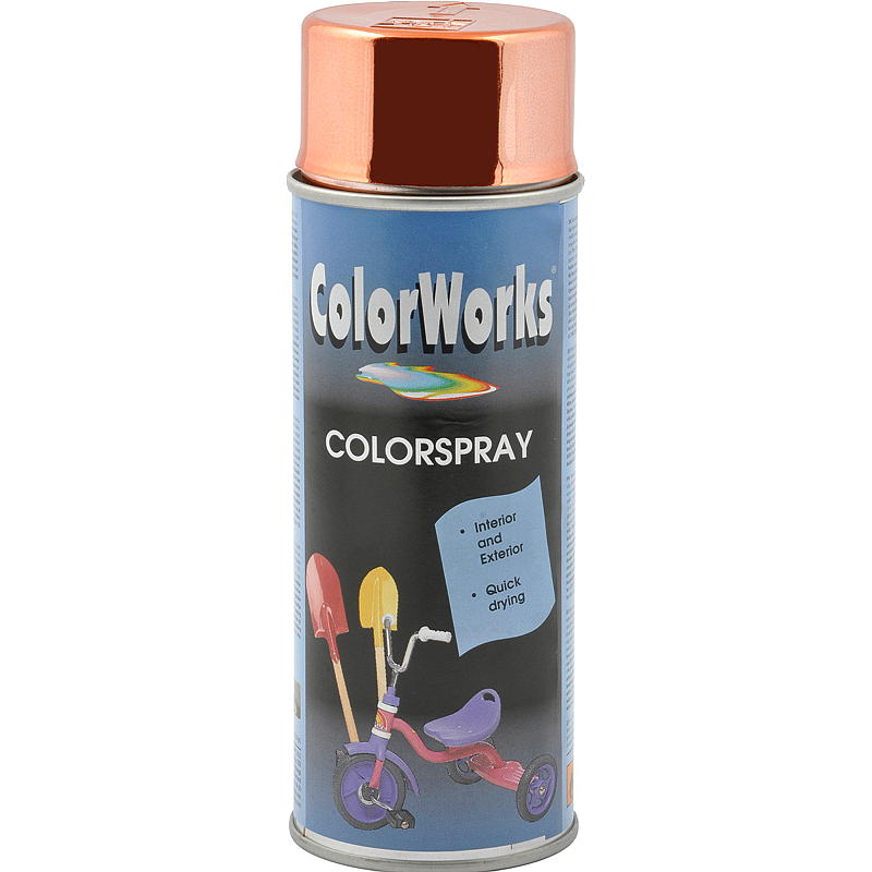 ColorWorks Spraymaling 400ml Kobber chrome effekt Colorwork