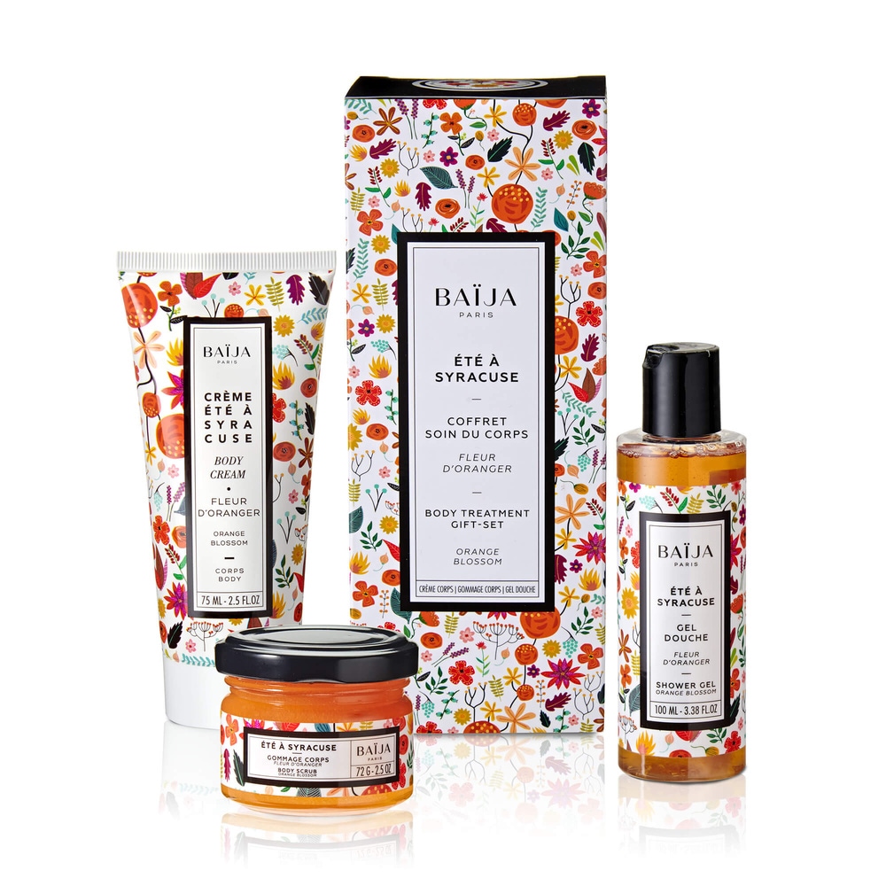 baïja Coffret Rituel soins corps Été à Syracuse Coffret corps