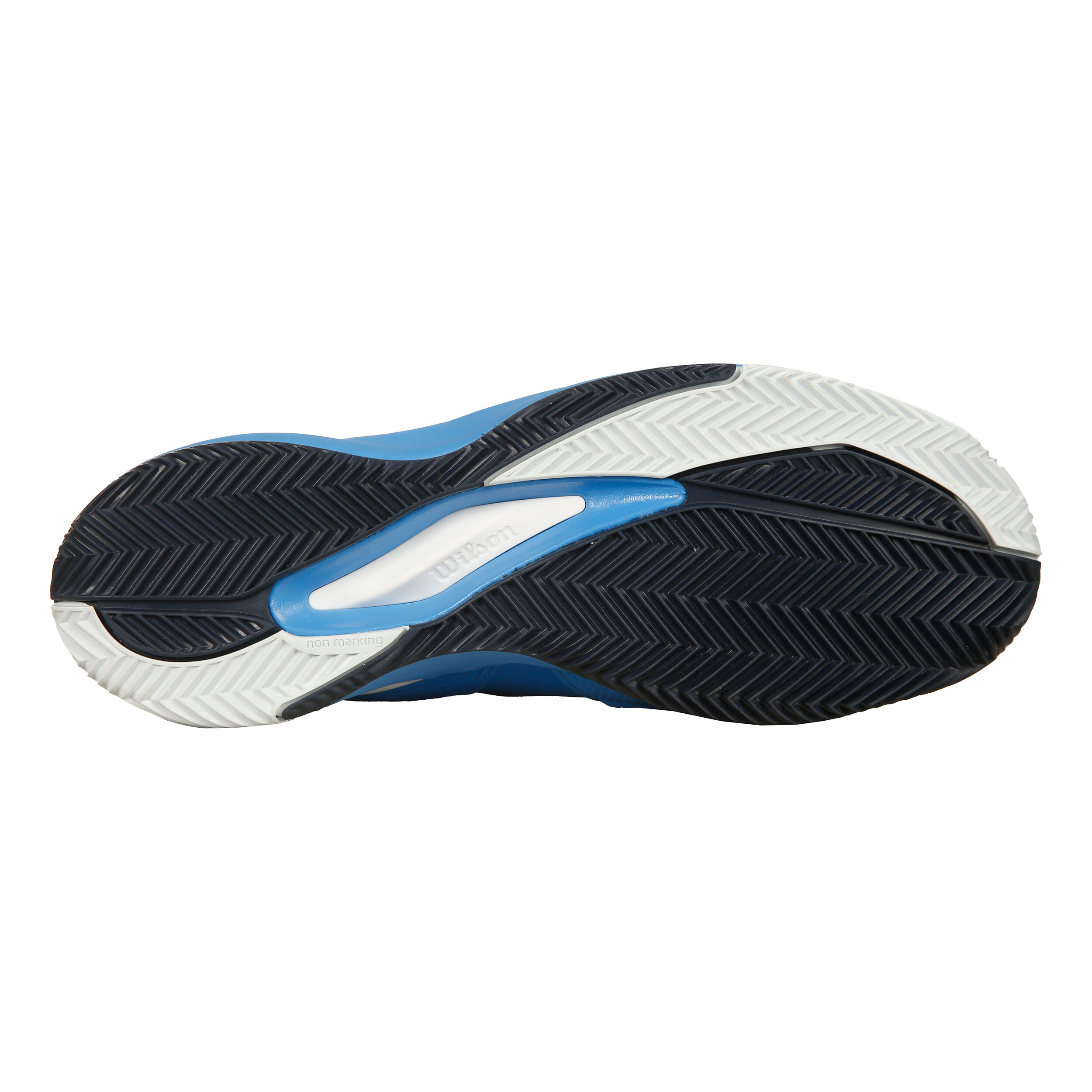 Rush Pro Ace Sandplatzschuh Herren - Blau, Weiß