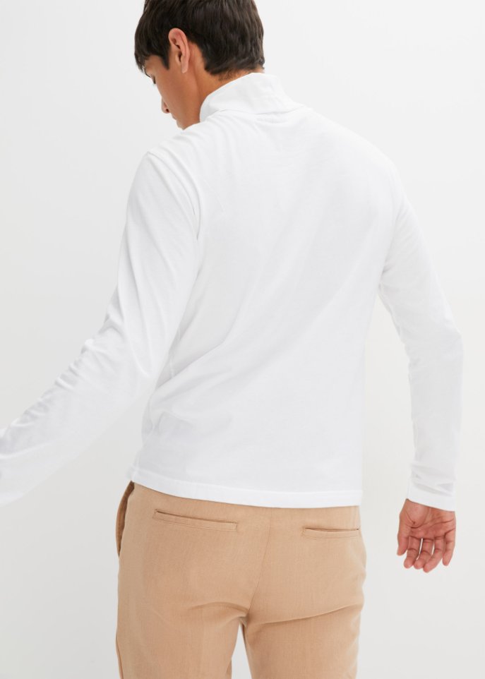 Langarmshirt m. Rollkragen (2er Pack)