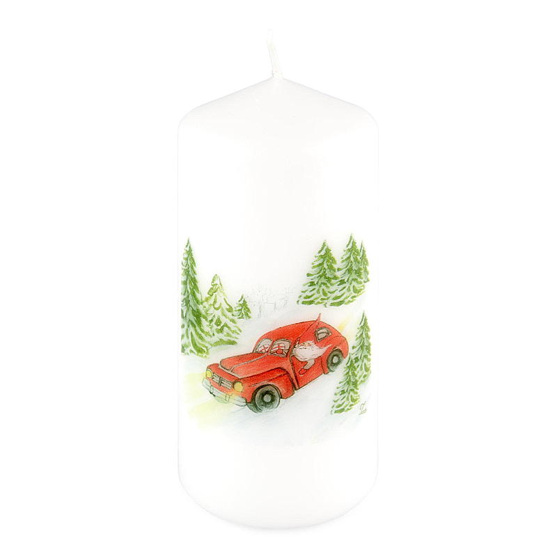 Vie Home Kubbelys 14 cm ø 6,8 cm parafin Nostalgi