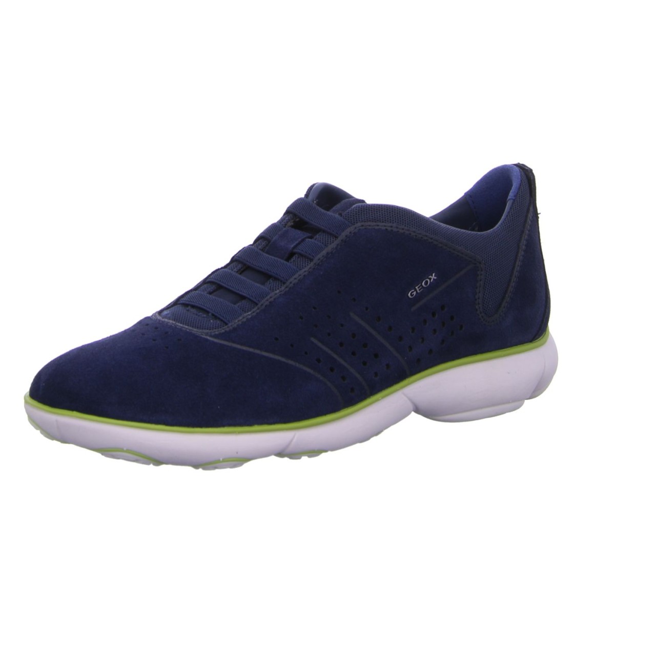 GEOX Sportliche Slipper blau