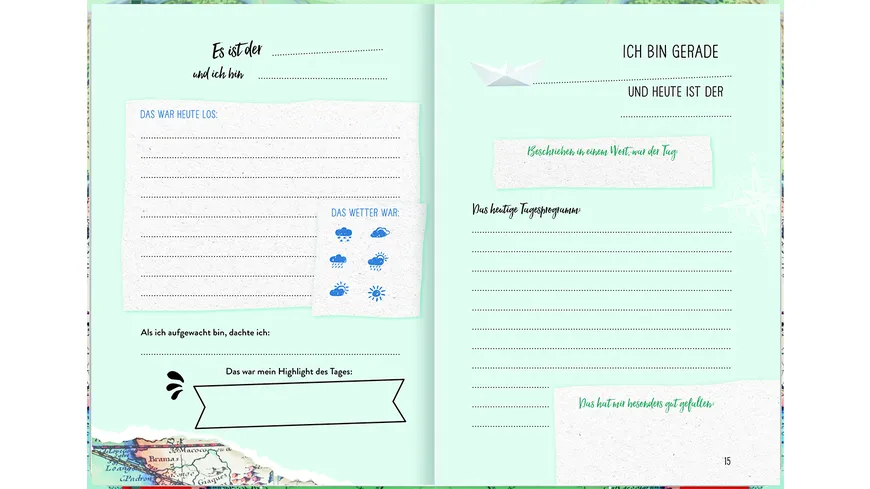 Reisetagebuch Go & discover the world