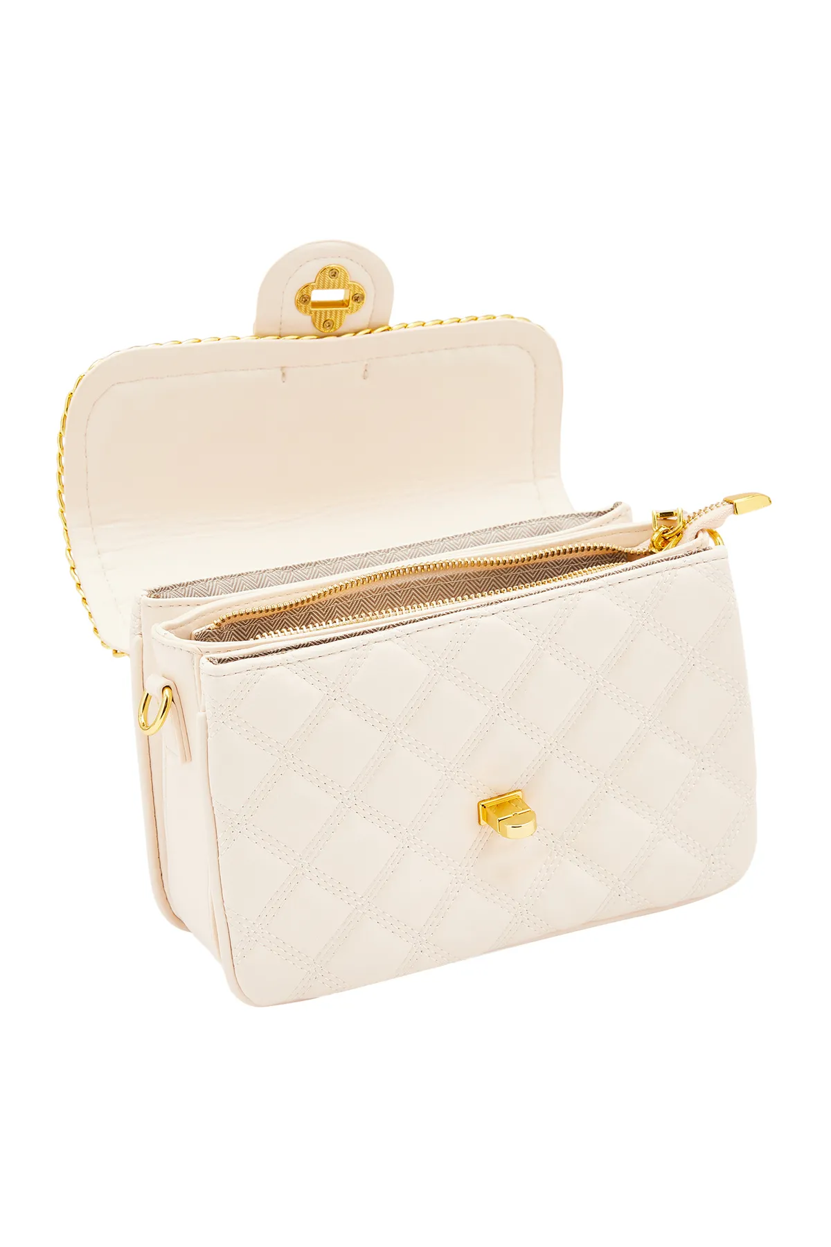 Felipa  Handtasche - Ecru - Unifarben