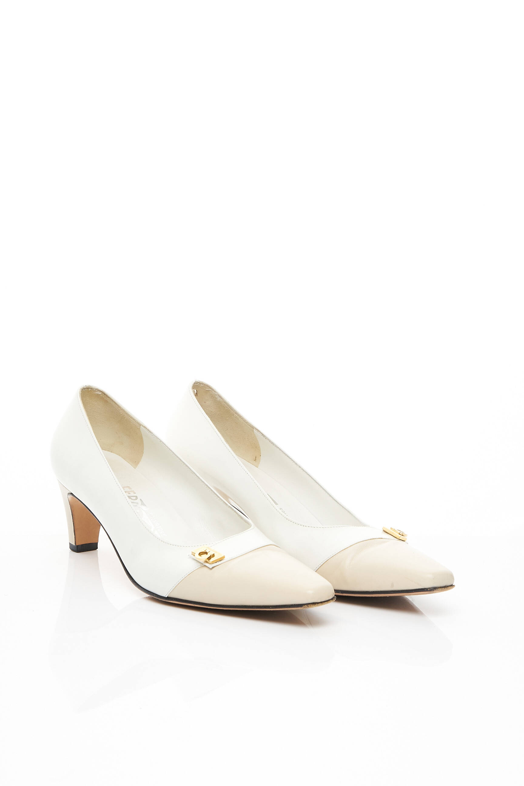 Salvatore Ferragamo Escarpins Femme couleur blanc