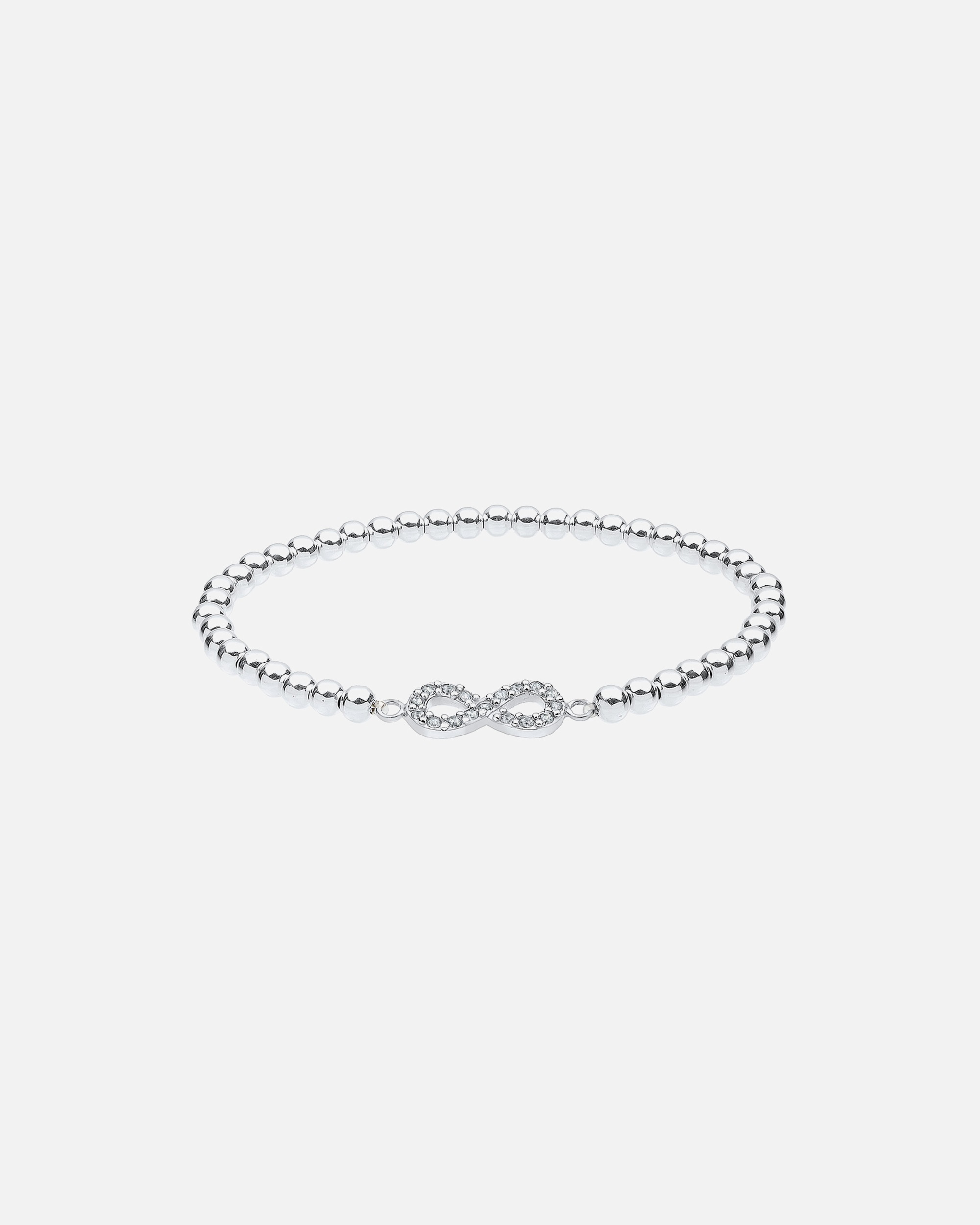 Elli Women's Infinity Pattern Basic with 925 Sterling Silver Crystals