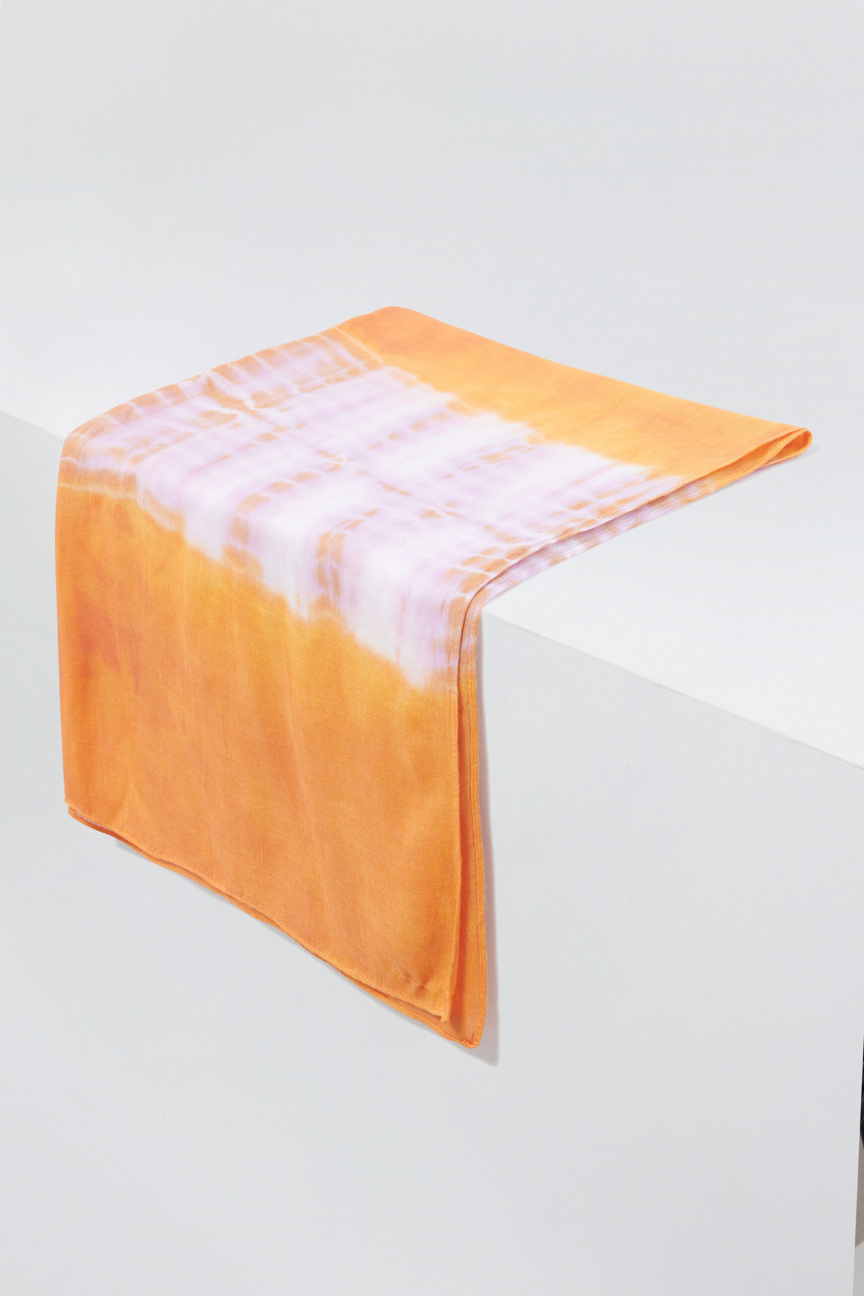 foulard livia orange femme