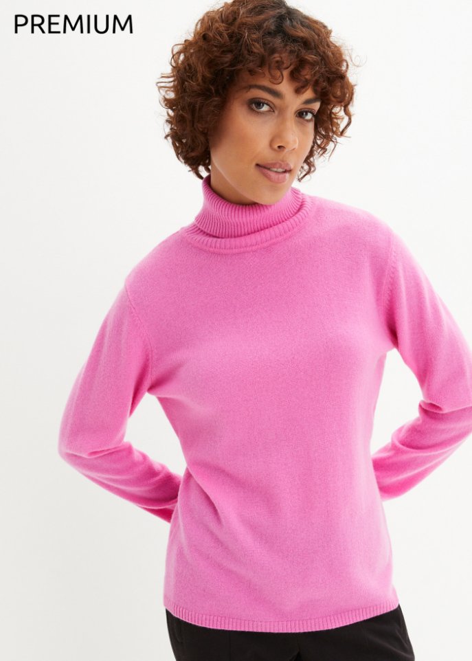 Wollpullover mit Good Cashmere Standard®-Anteil