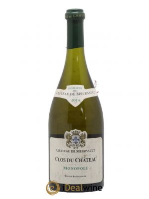 Bourgogne Clos du Château Château de Meursault 2014 - Lot de 1 Bouteille