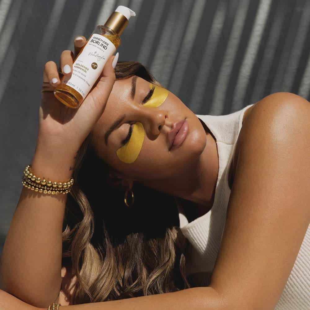 ANNEMARIE BÖRLIND AUGEN & LIPPENPFLEGE Anti-Aging Augenpads Gold