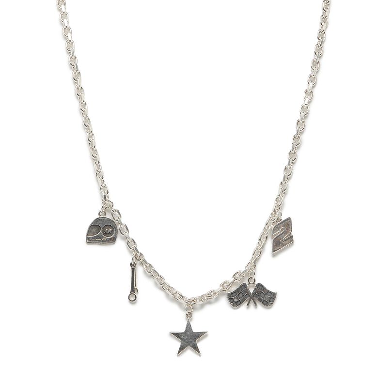 TwoJeys Fast Lap Necklace Silver silber