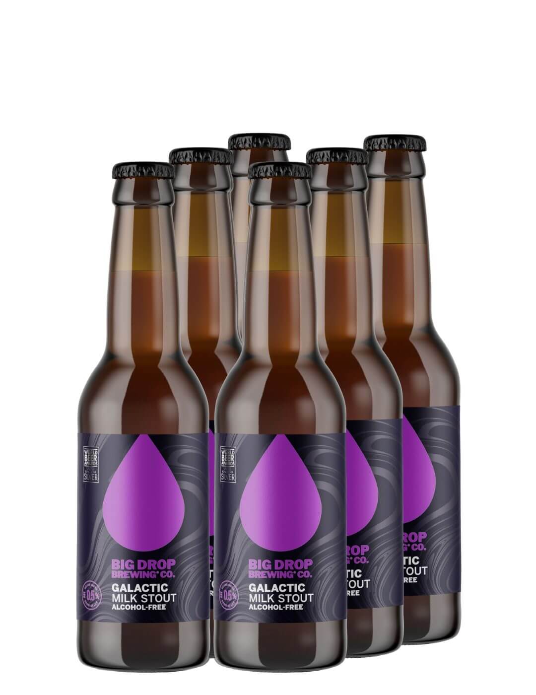 Big Drop : Galactic Milk Stout - Gueule de joie 0.5° |  33 cl