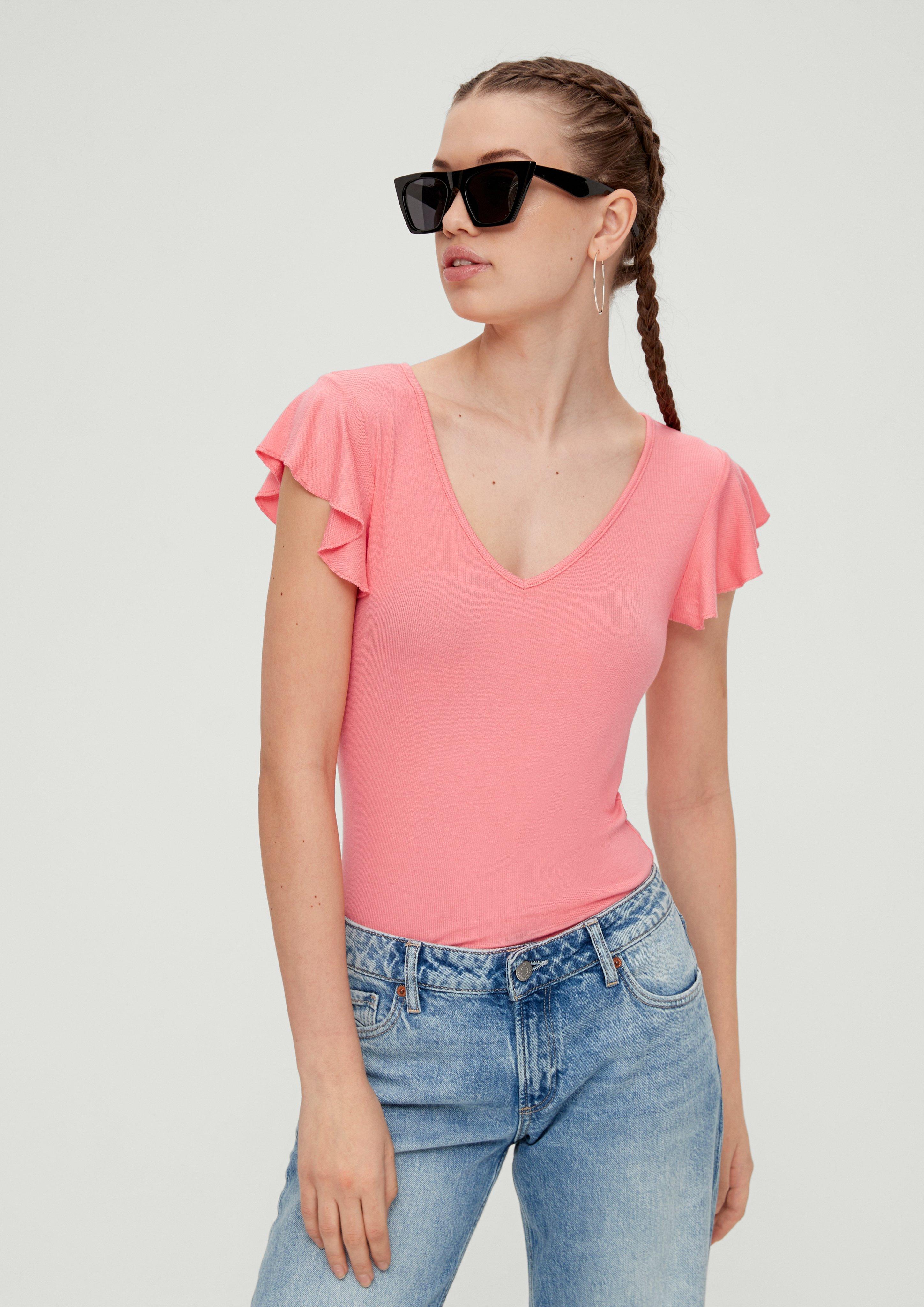 Rippshirt aus Modalmix  2131349-4281