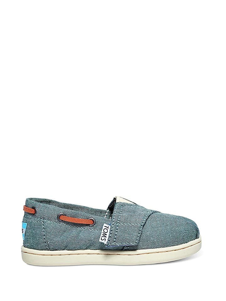 TOMS Toms Kinder Slipper in Blau Gr. 28 günstig kaufen 28