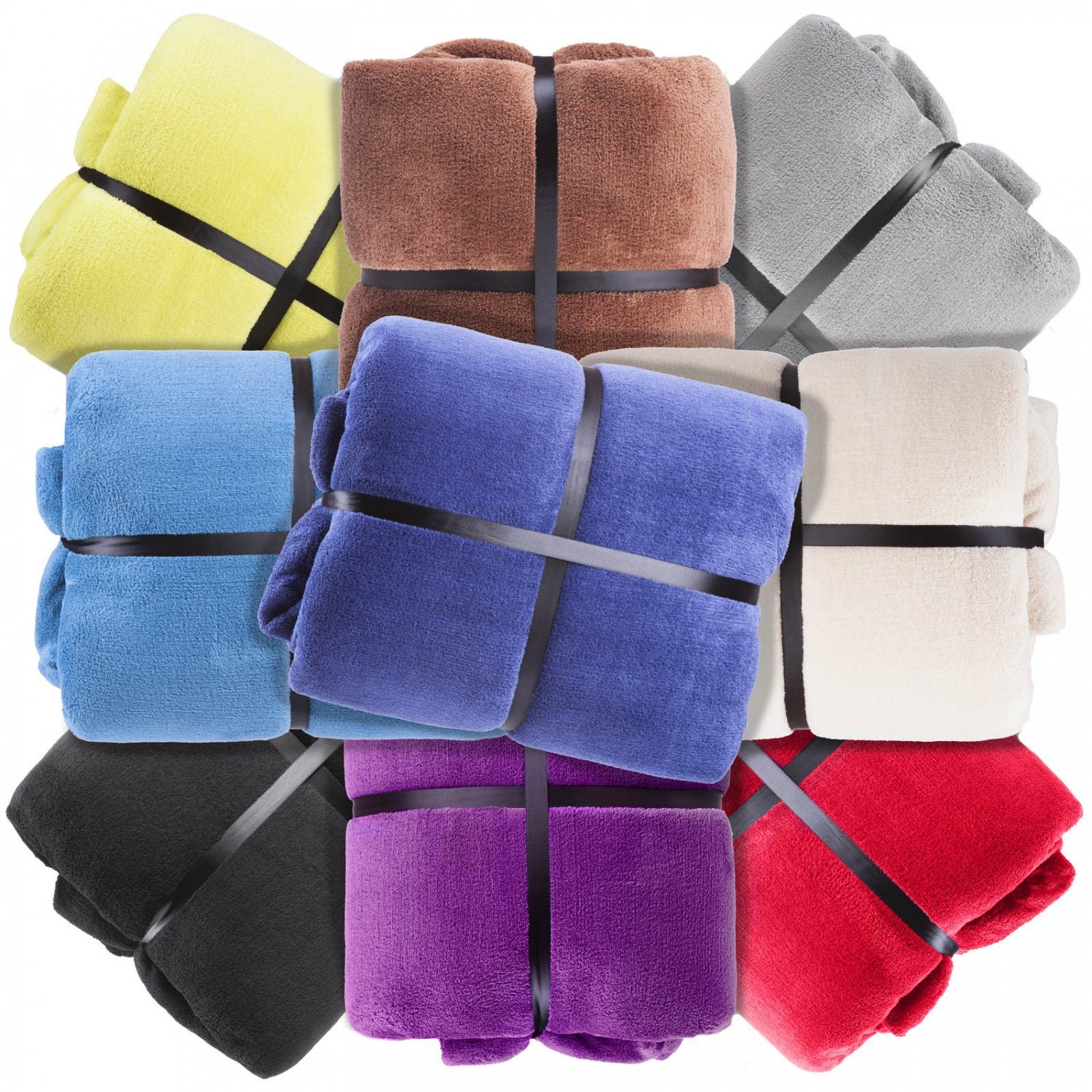 Wohndecke Kuscheldecke XXL, Feluna, Tagesdecke Kaschmir-Touch 220 x 200 cm