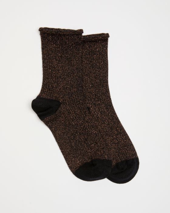 Paire de chaussettes maille côtelée chaude
