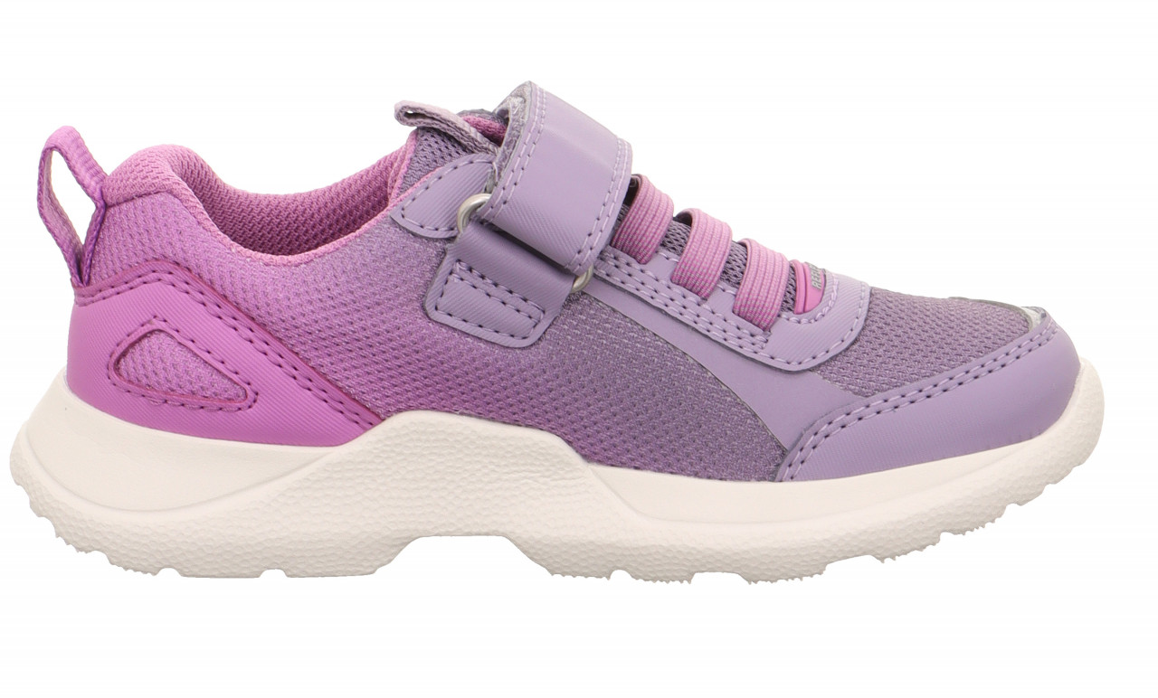 RUSH - Lila Sneaker low mit Klettverschluss