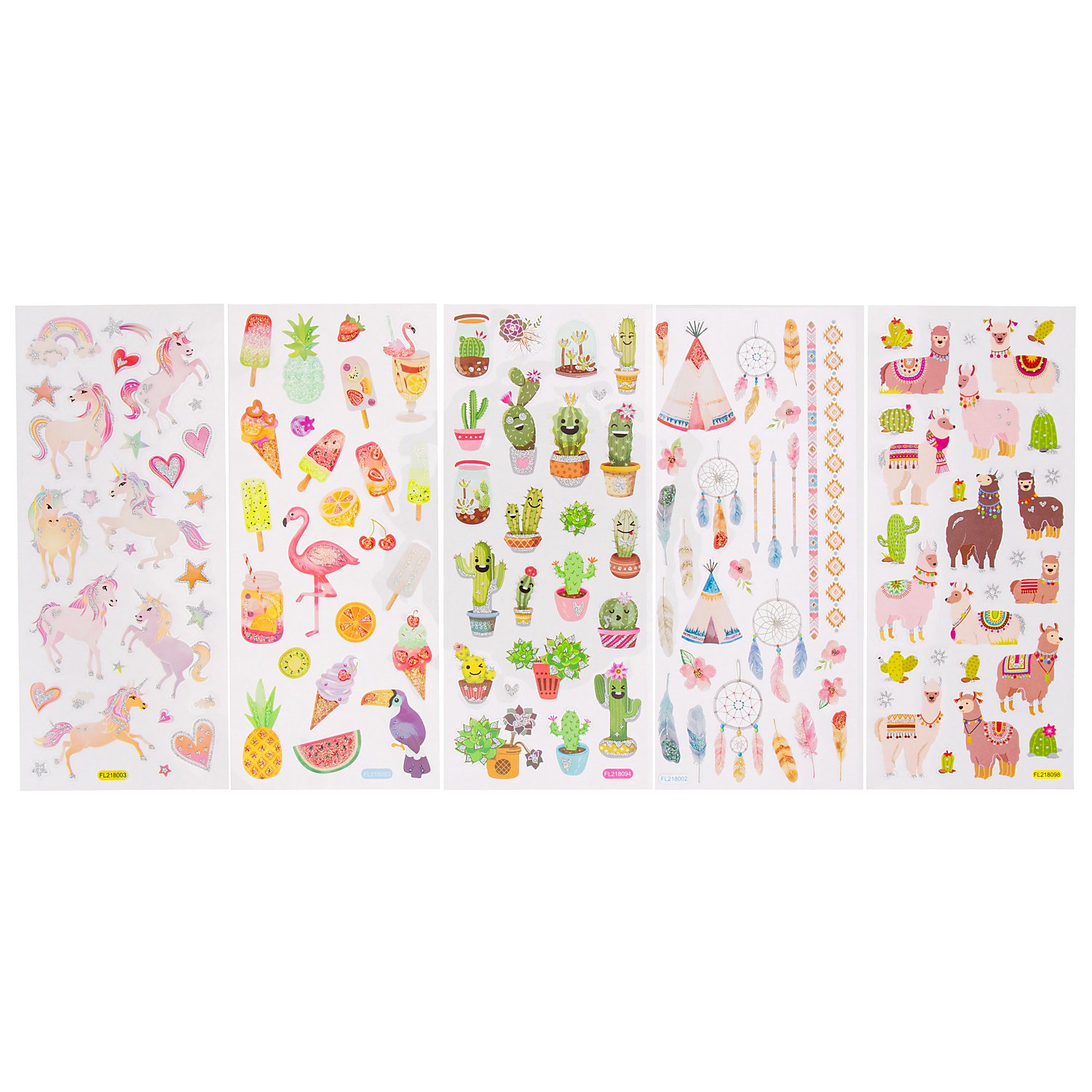 Glitzer-Sticker 