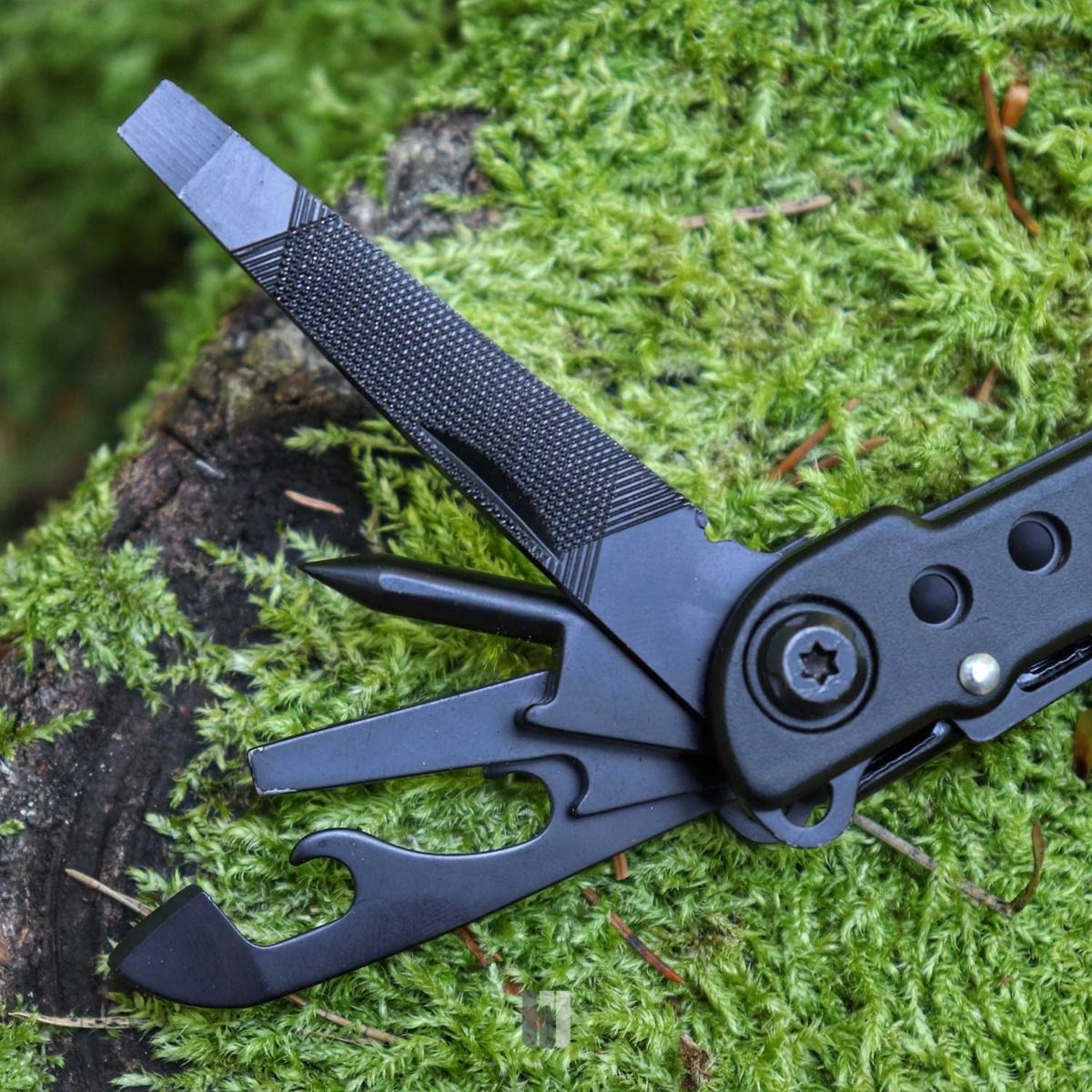 Multi Tool Black Large m. Etui