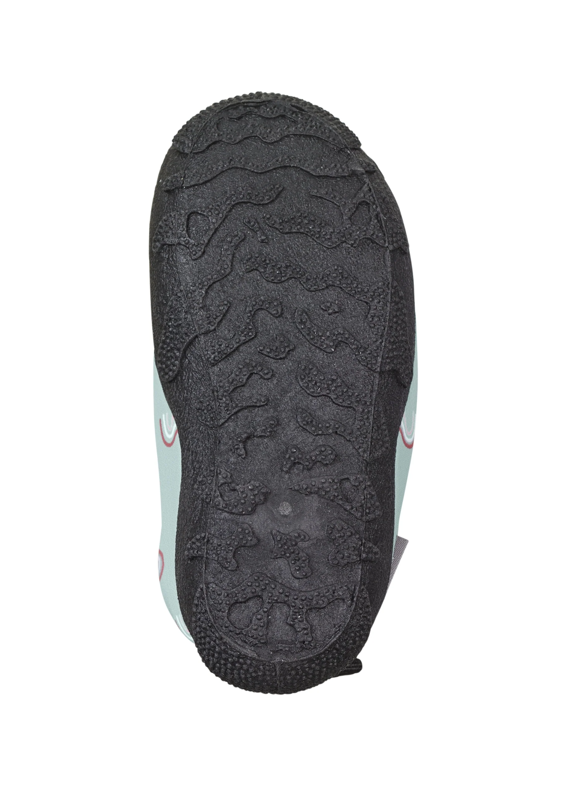 Aqua-Schuh Kinder in Grün mit Regenbogen