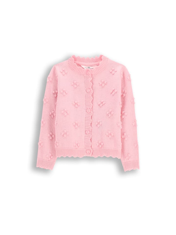 Coccodrillo Strickjacke in gedämpftes Rosa günstig kaufen
