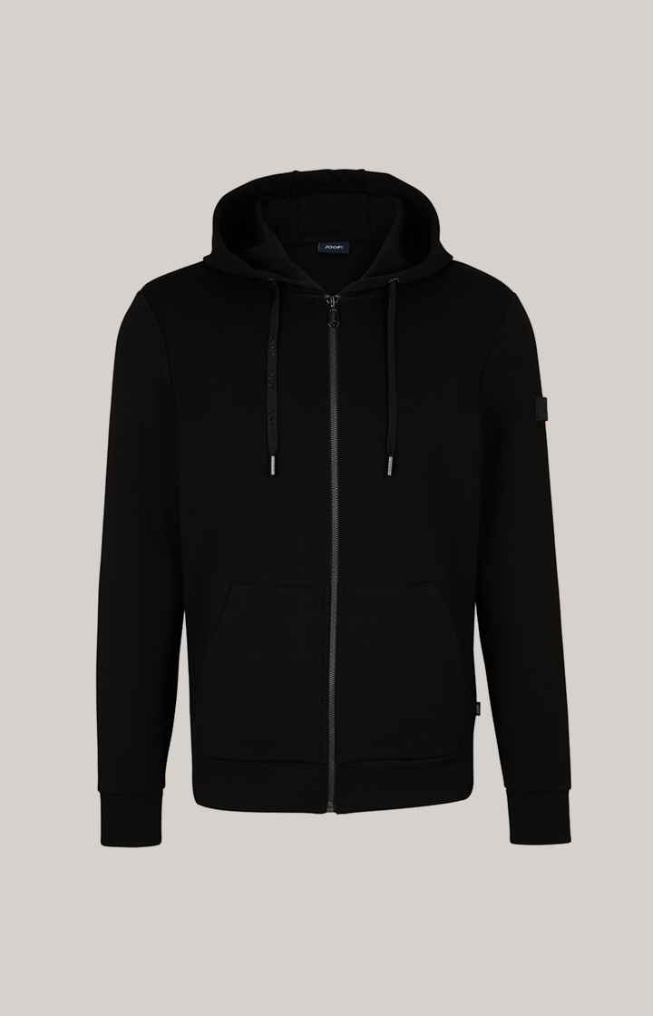Sweatjacke Stratos in Schwarz