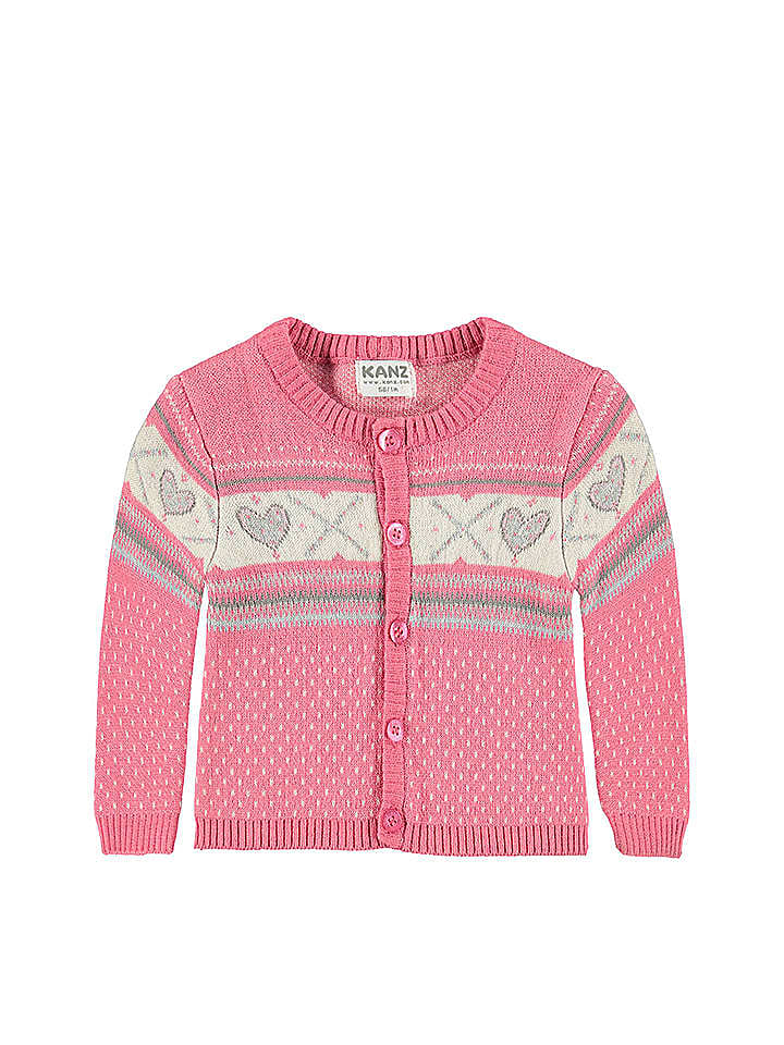 Kanz Strickjacke in Rosa günstig kaufen 80