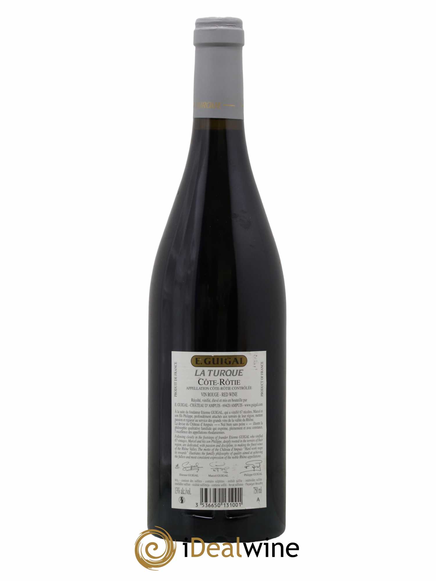 Côte-Rôtie La Turque Guigal  2014 - Lot de 1 Bouteille