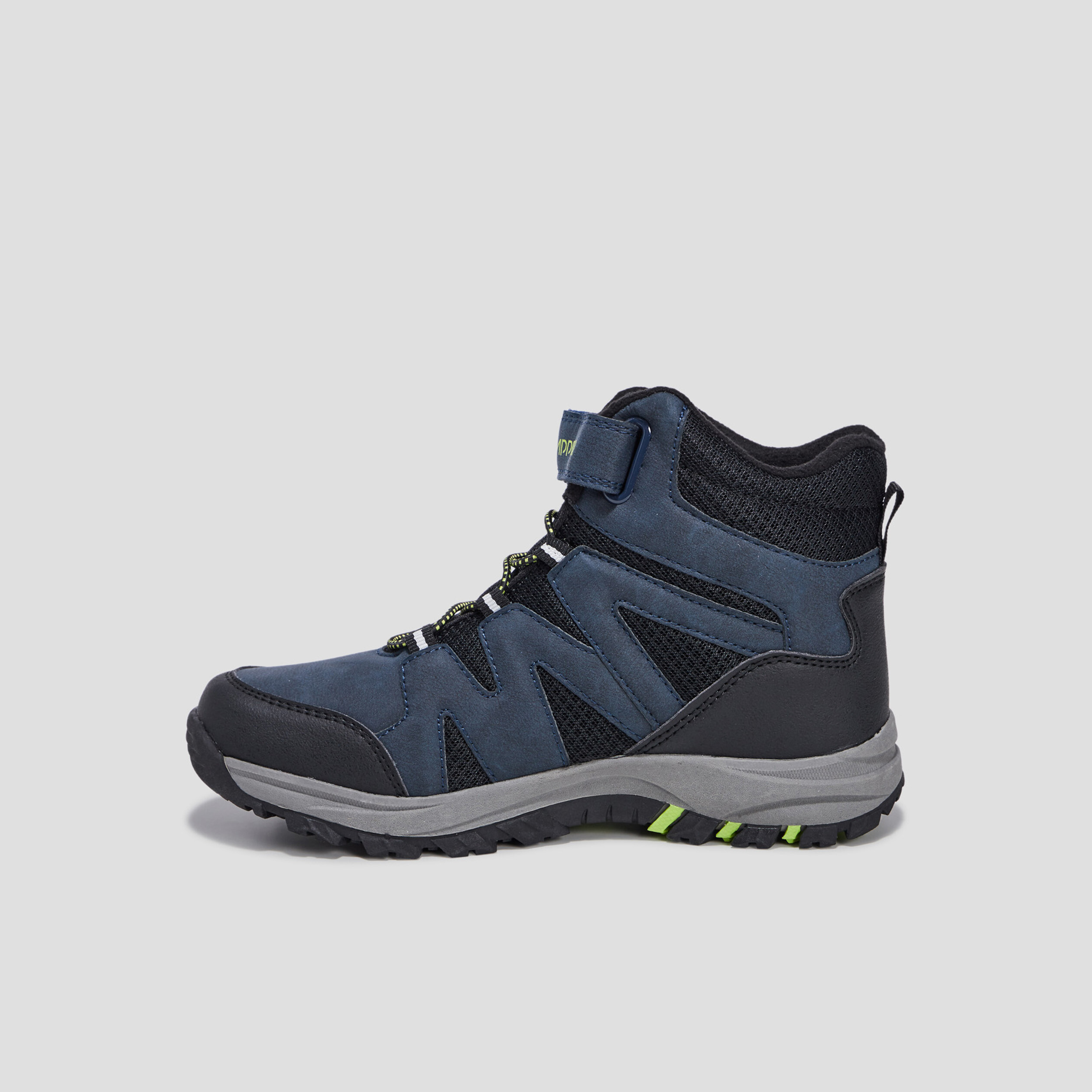 Bottines à scratchs Trappeur bleu marine garçon | La Halle