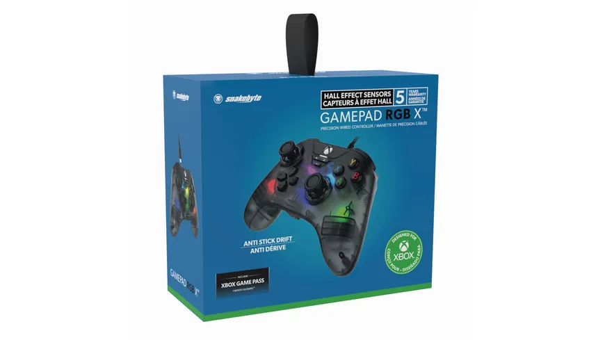 snakebyte XSX GamePad RGB X (smoke grey)