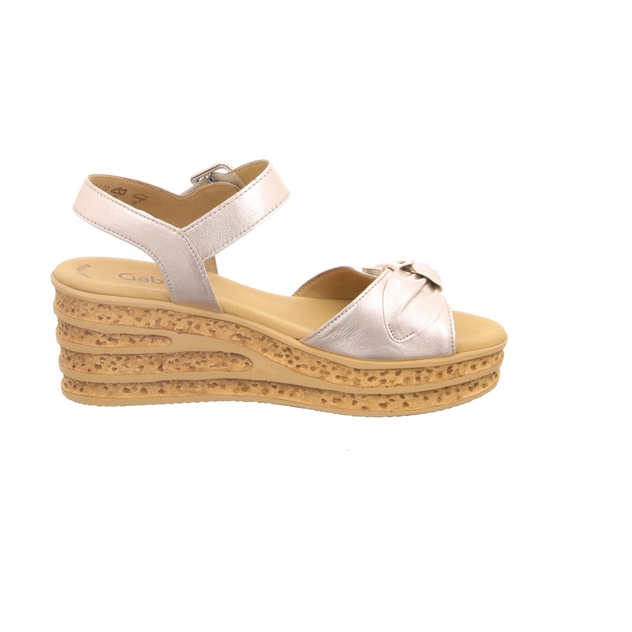 GABOR Klassische Sandalen silber
