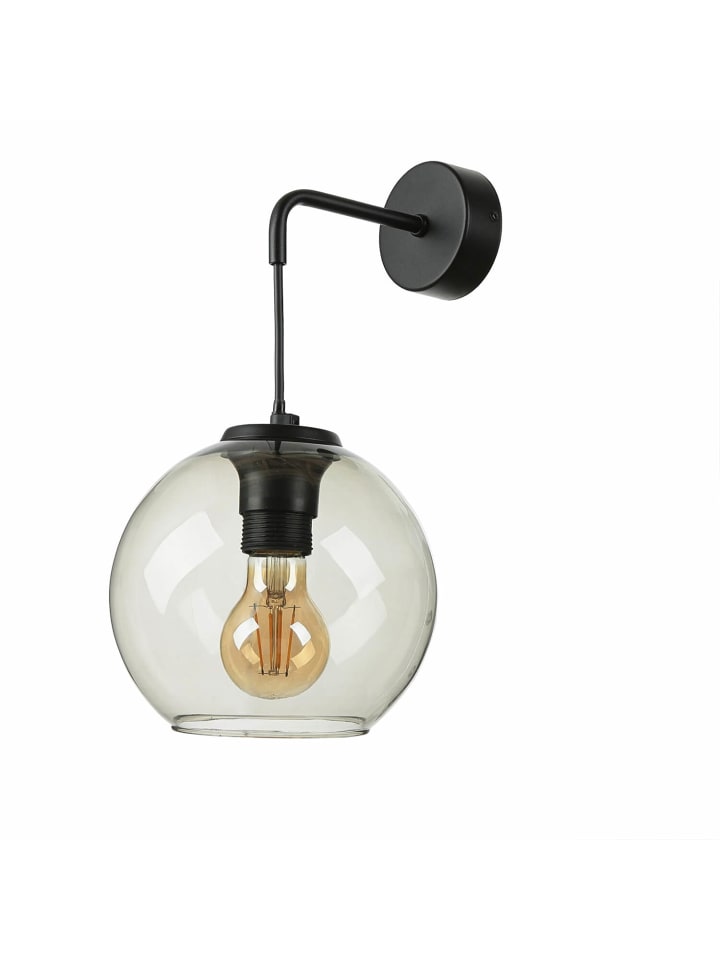 Licht-Erlebnisse Wandlampe in Schwarz Rauchgrau günstig kaufen onesize