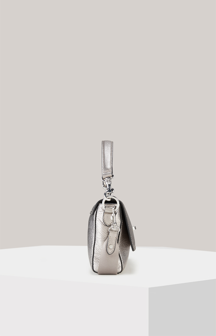 Schultertasche Splendere Muna in Silber