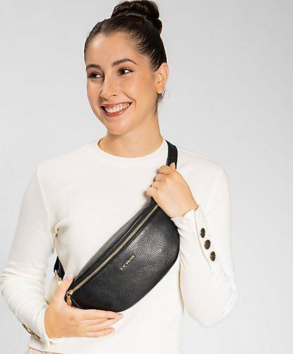 Lazarotti Bologna Leather Gürteltasche Leder 31 cm