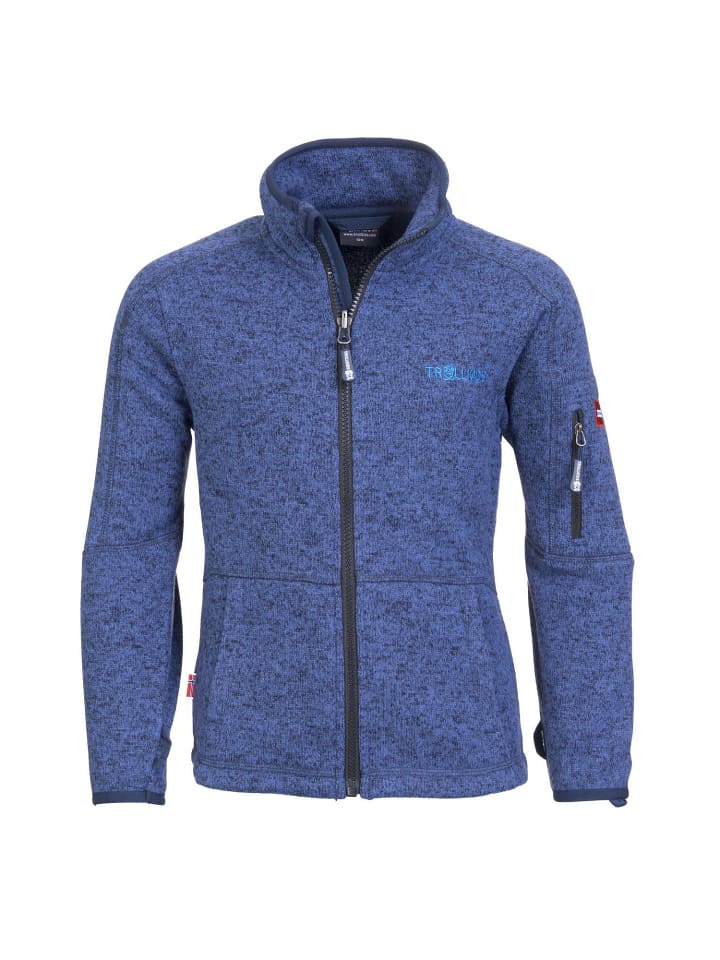 Trollkids Fleecejacke Jondalen in french blue günstig kaufen
