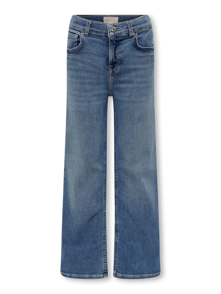 KIDS ONLY Jeans KOGMADISON BLUSH WIDE DNM in medium blue denim günstig kaufen